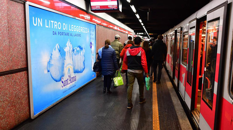 Pubblicità Metropolitana