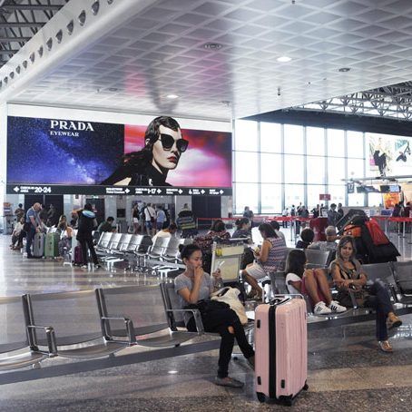 Pubblicità aeroporto